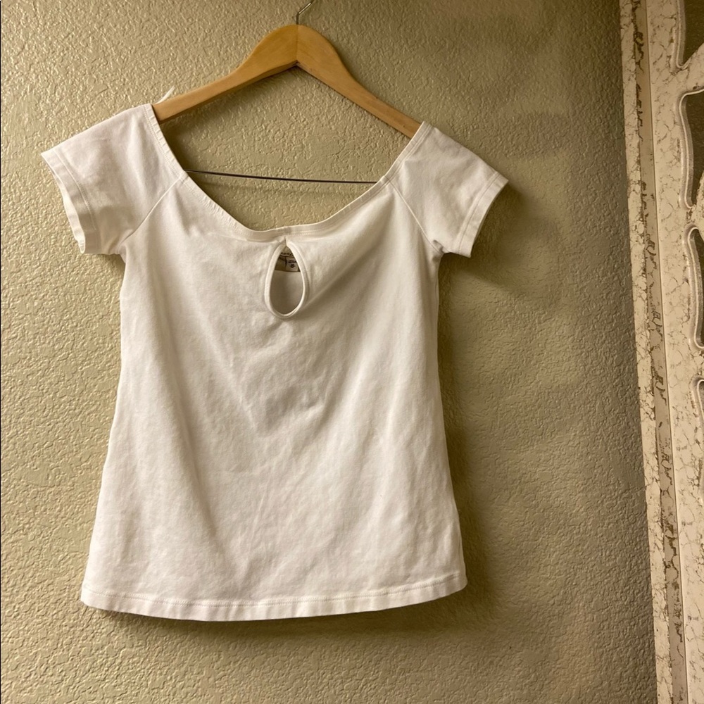 EXPRESS|White Top|Trendy Shirt|Blouse